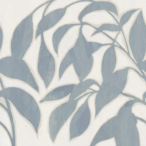 Blaue Blatt Eleganz