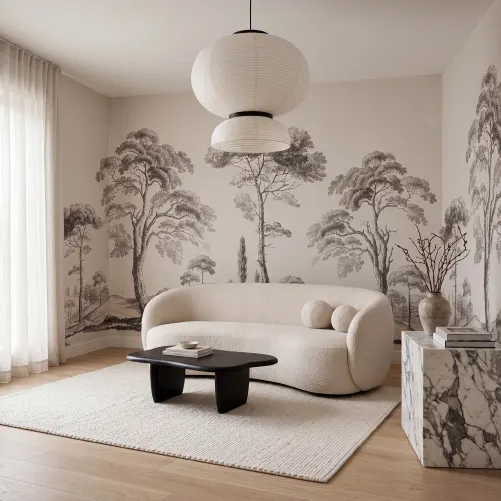 Découvrez la Sérénité des Graphite Tree Studies