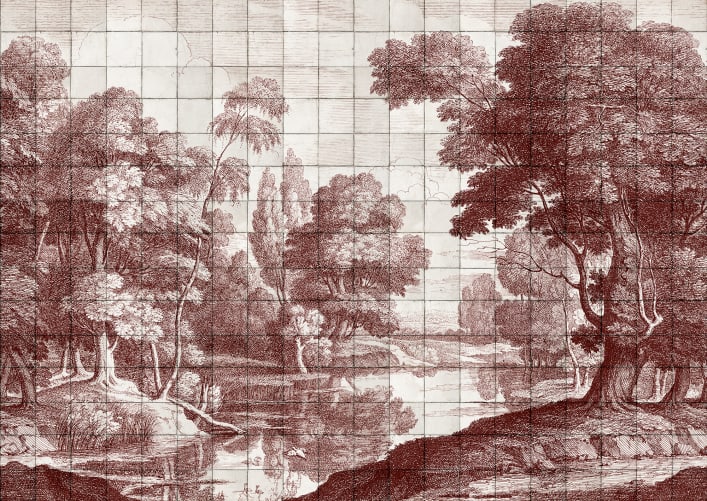 Timeless Elegance with Porcelain Landscape