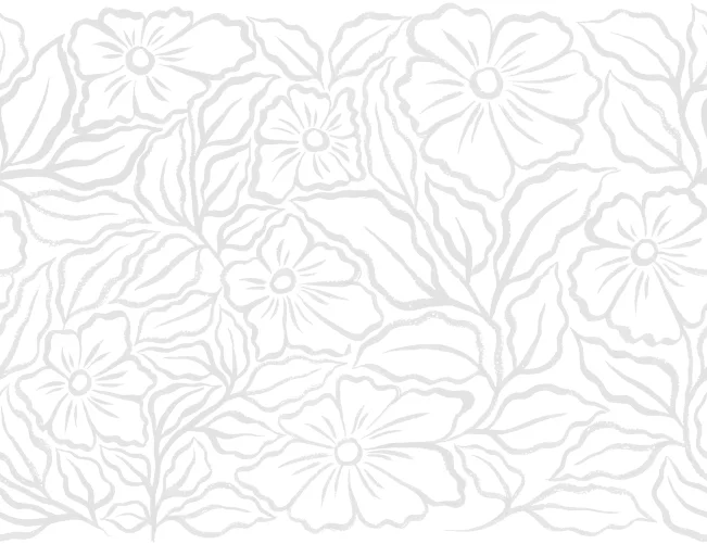 Floral Elegance in Minimalist Ink