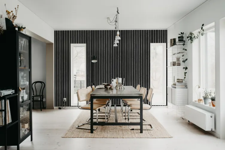Claim your space con Strisce di Legno a Costine