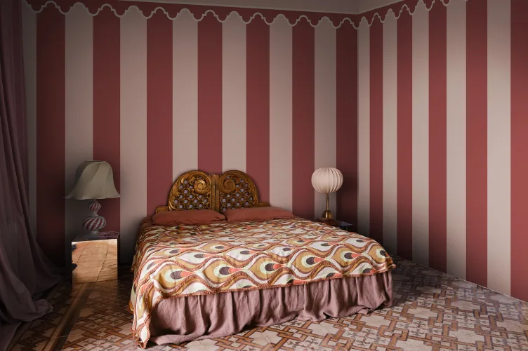 Chateau Elegance in Stripes