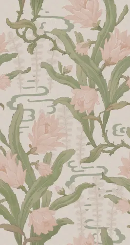 Floral Serenity in Pink Hues
