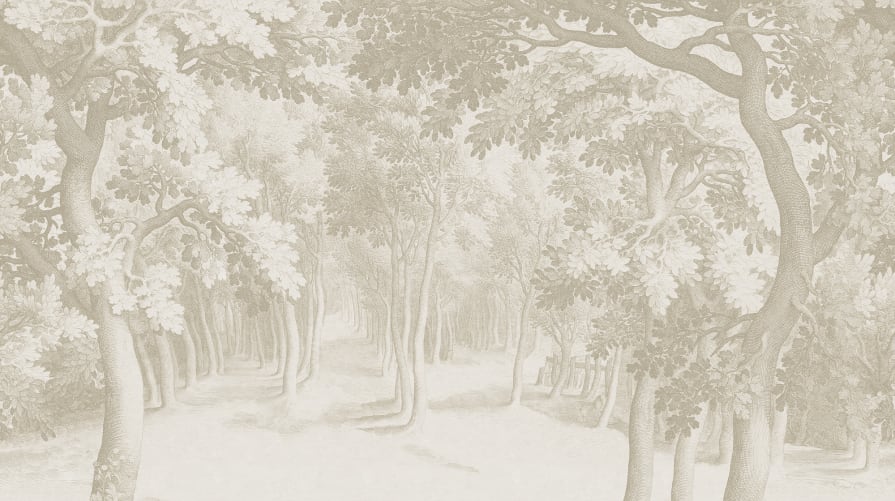 Embrace the Serenity of Forest Engraving