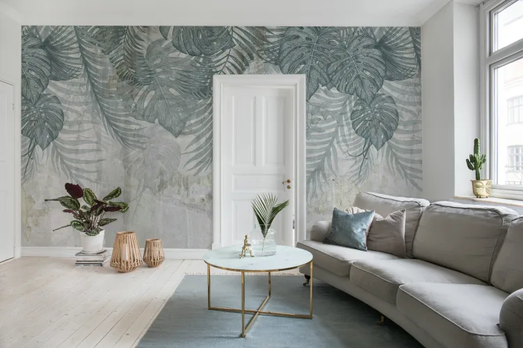 Elegante hoja de Monstera