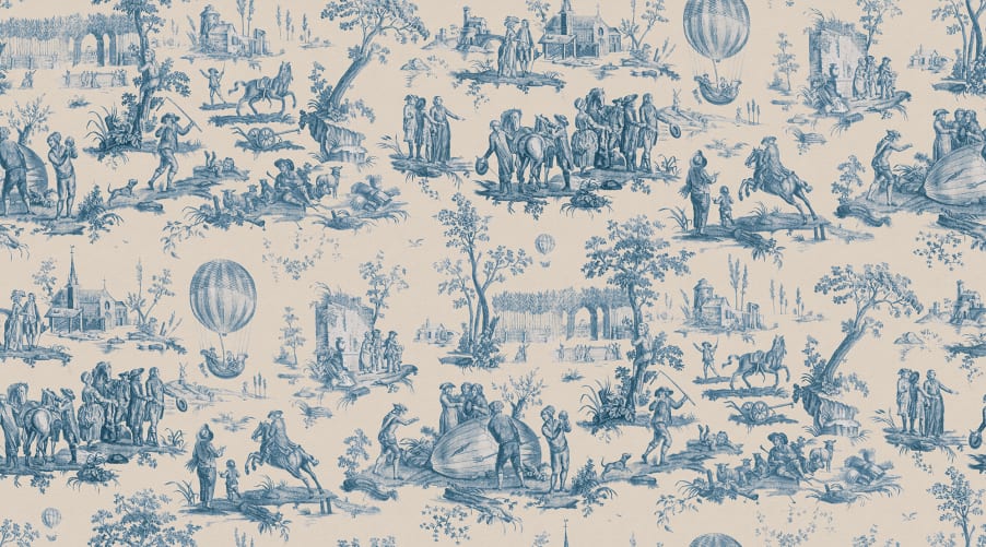 Cattura la storia con Blue Heritage Toile