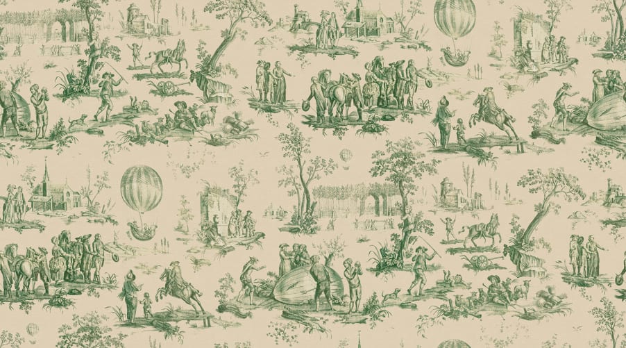 Timeless Heritage Toile in Grün