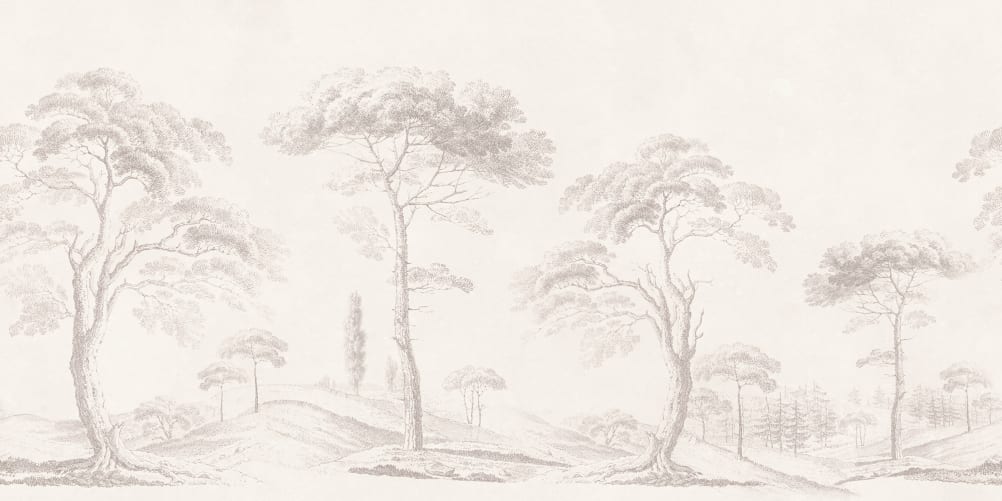 Elegant Tree Studies in Beige