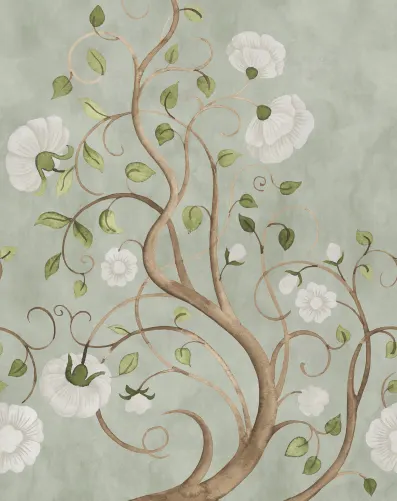 Symphonie de Fleurs Sauvages Fantaisie, Papier Peint | Rebel Walls