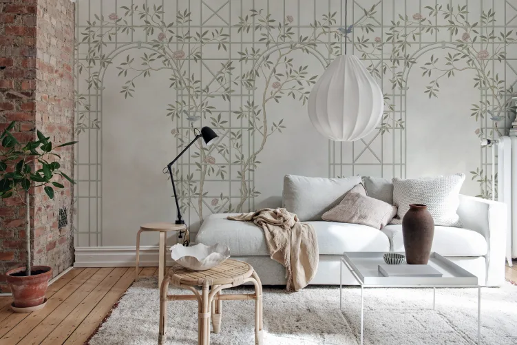 Chinoiserie Trellis: Eleganza in Luce