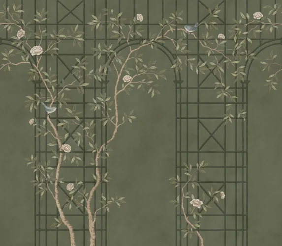 Omfavn eleganse med Chinoiserie Trellis