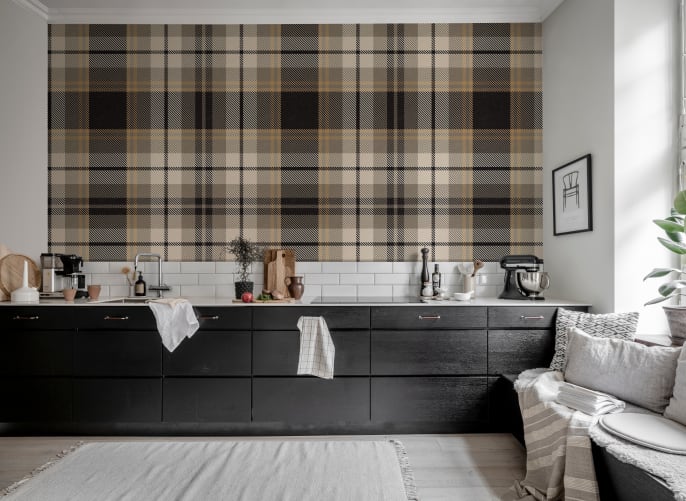 Tartan classico con un tocco contemporaneo