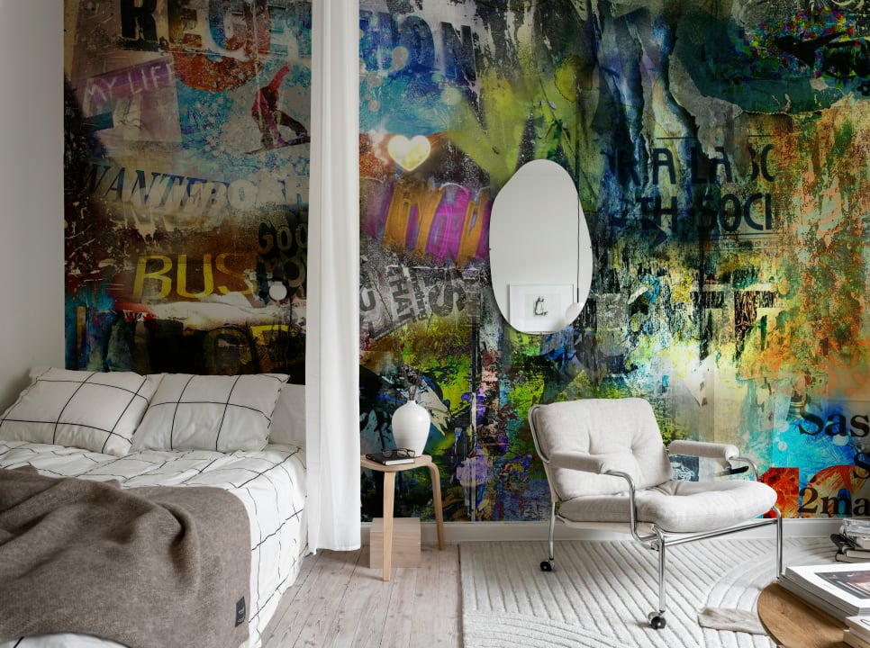Graffiti murali realistici