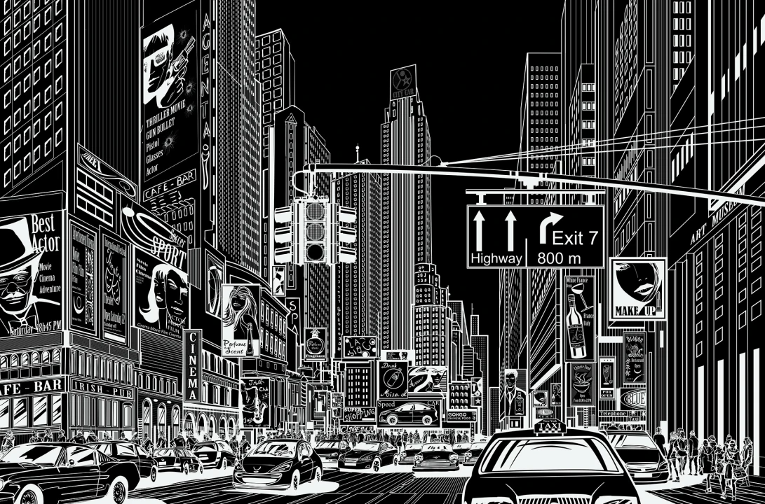 Cartoon City, Black