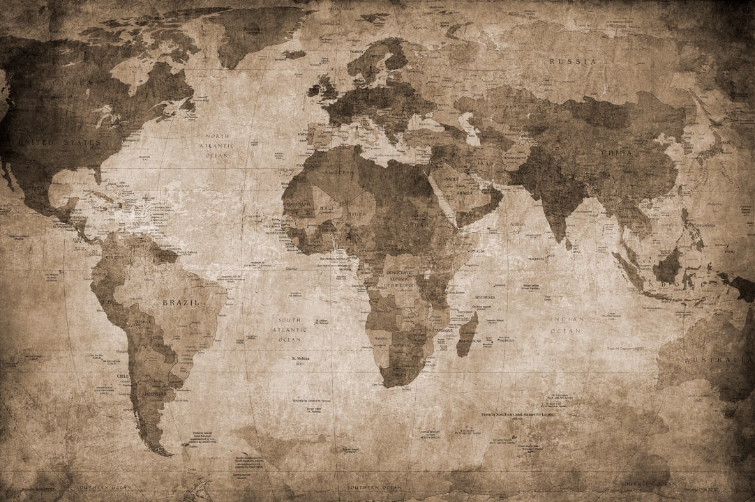 The world in sepia