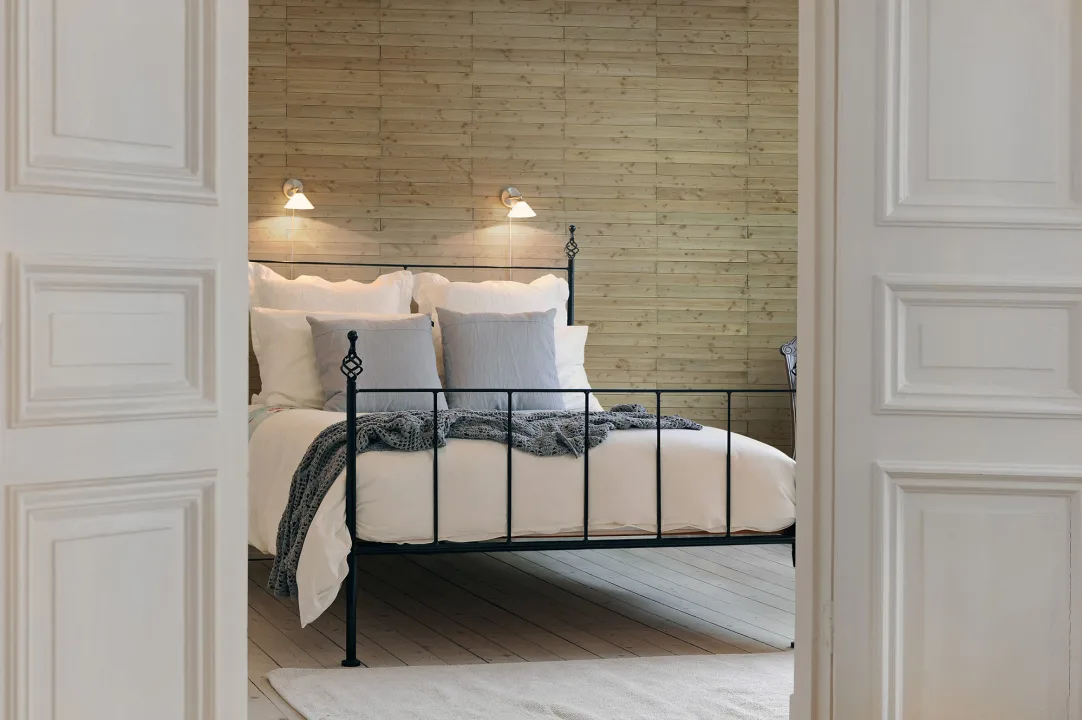 Papier peint avec planches en bois