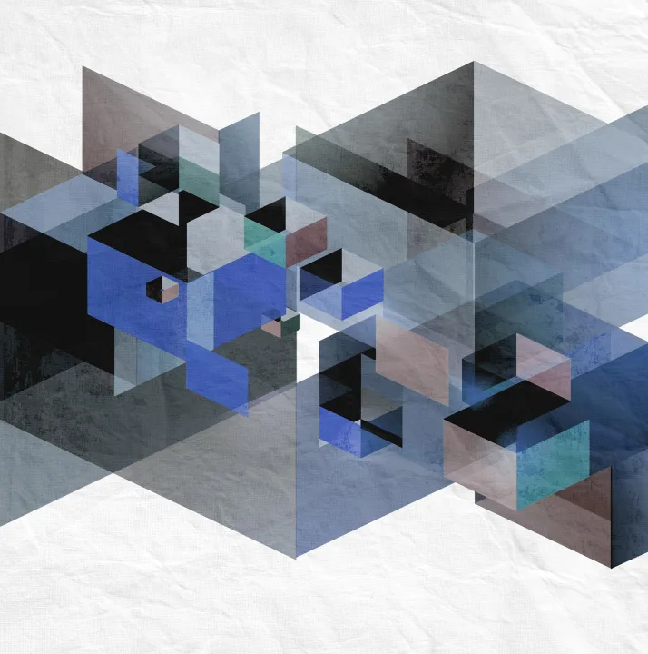 Fractal, Blue