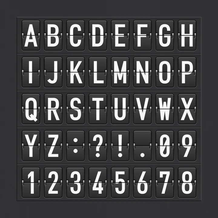 Departure Alphabet