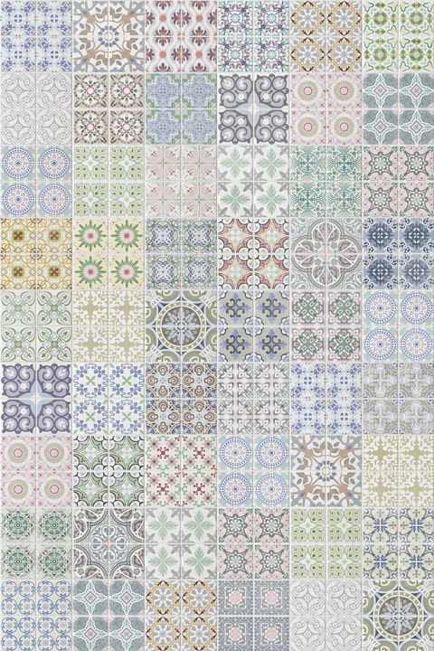 Marrakech tiles wallpaper for kitchen or other areas