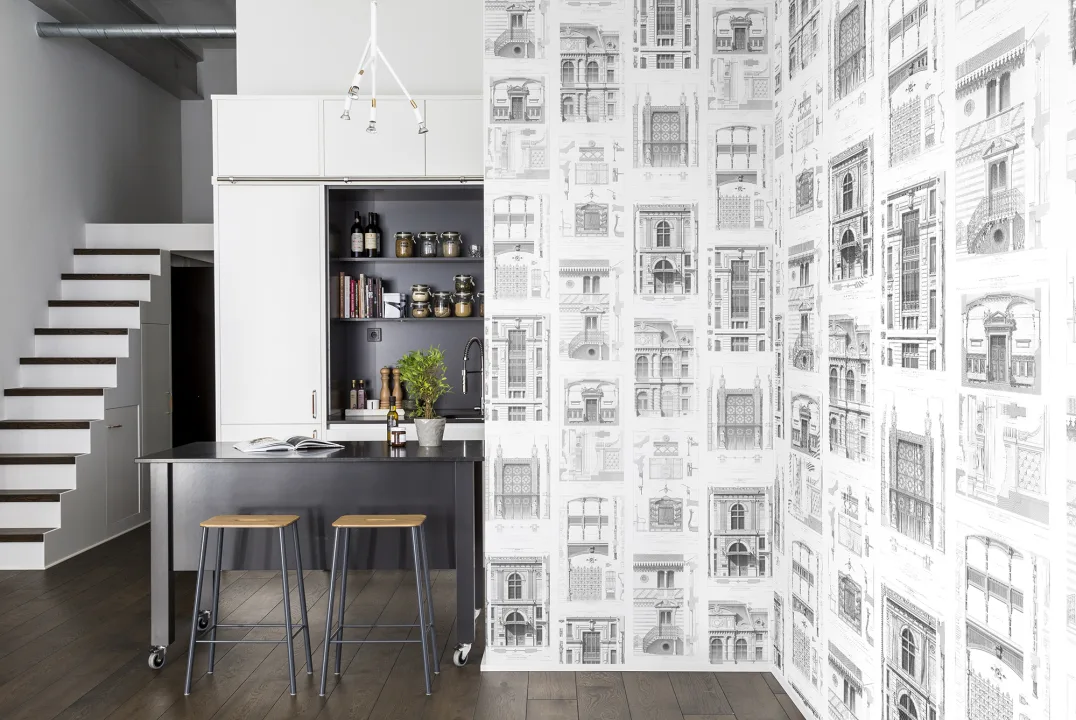 Papier peint des dessins d'architecture