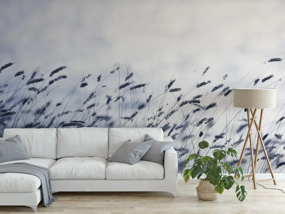 Calming wall mural for bedroom or even a yoga studio