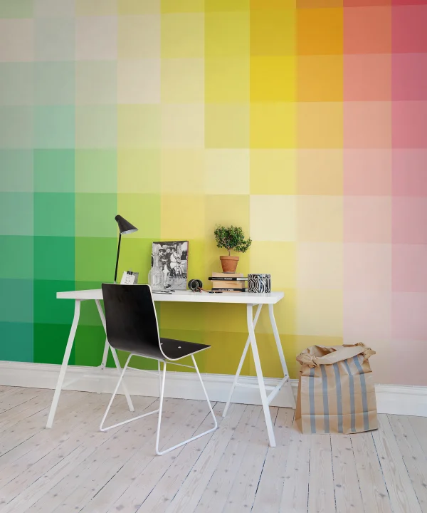 Quadrant rainbow wallpaper