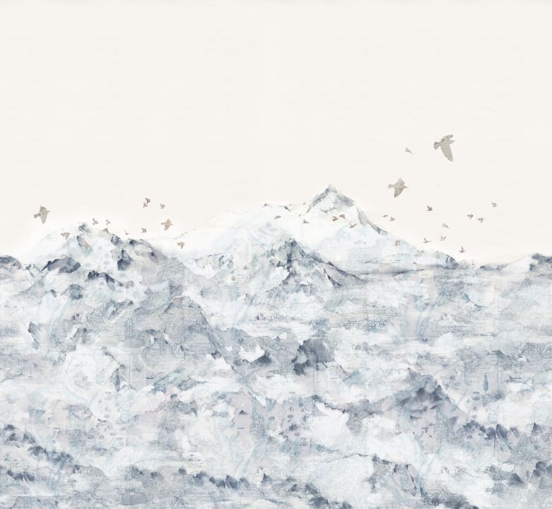 Paper Mountains, Blue