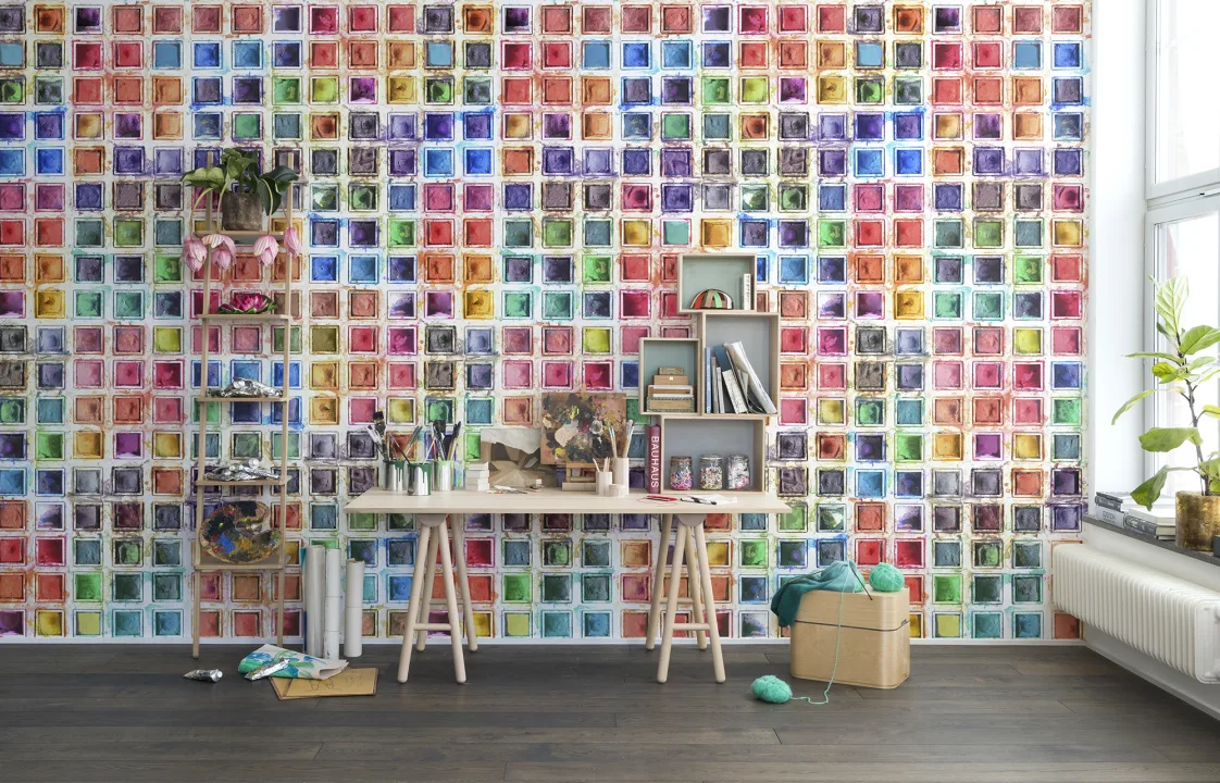 With colour pigments from all corners of the world