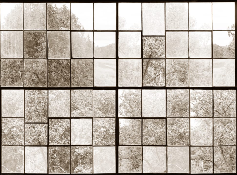 Factory Window, Sepia