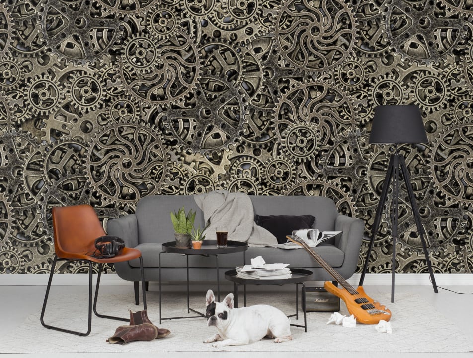 Let the wheels keep turning – with this wall mural
