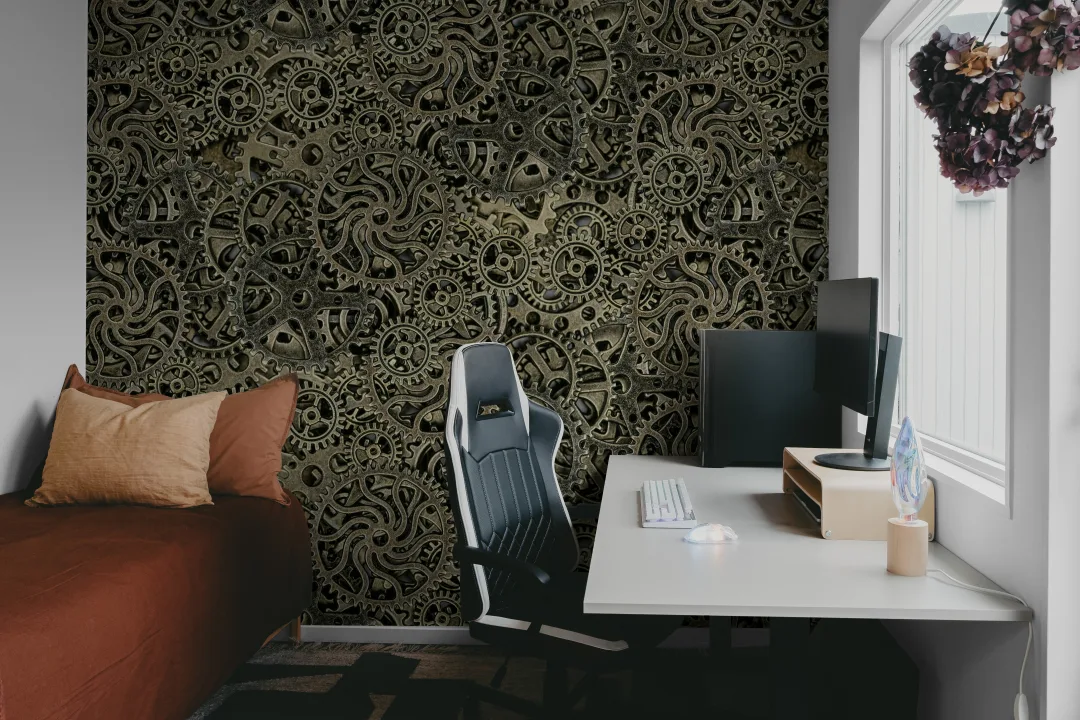 Let the wheels keep turning – with this wall mural