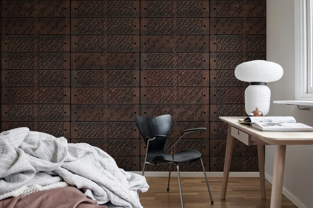 Ce décor prouve que la rouille peut être aussi charmante
