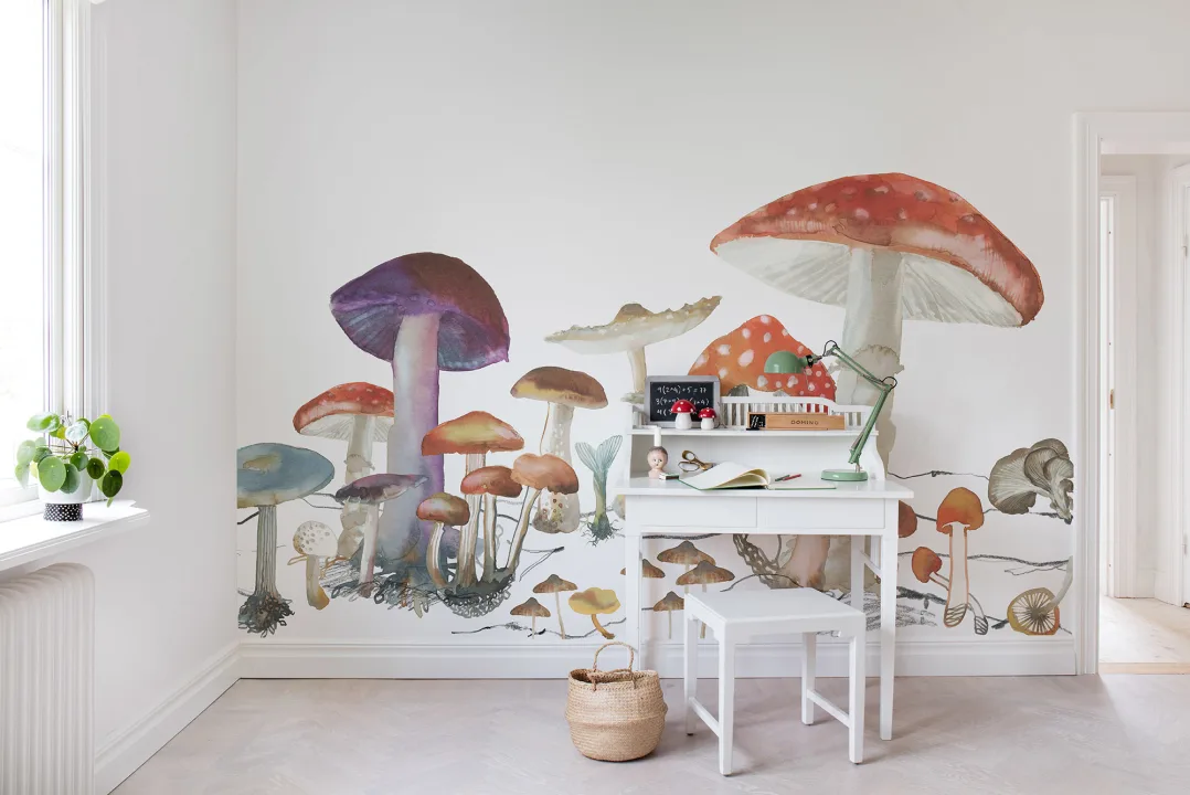 PLAY IN THE SHADE OF MAJESTIC MUSHROOMS