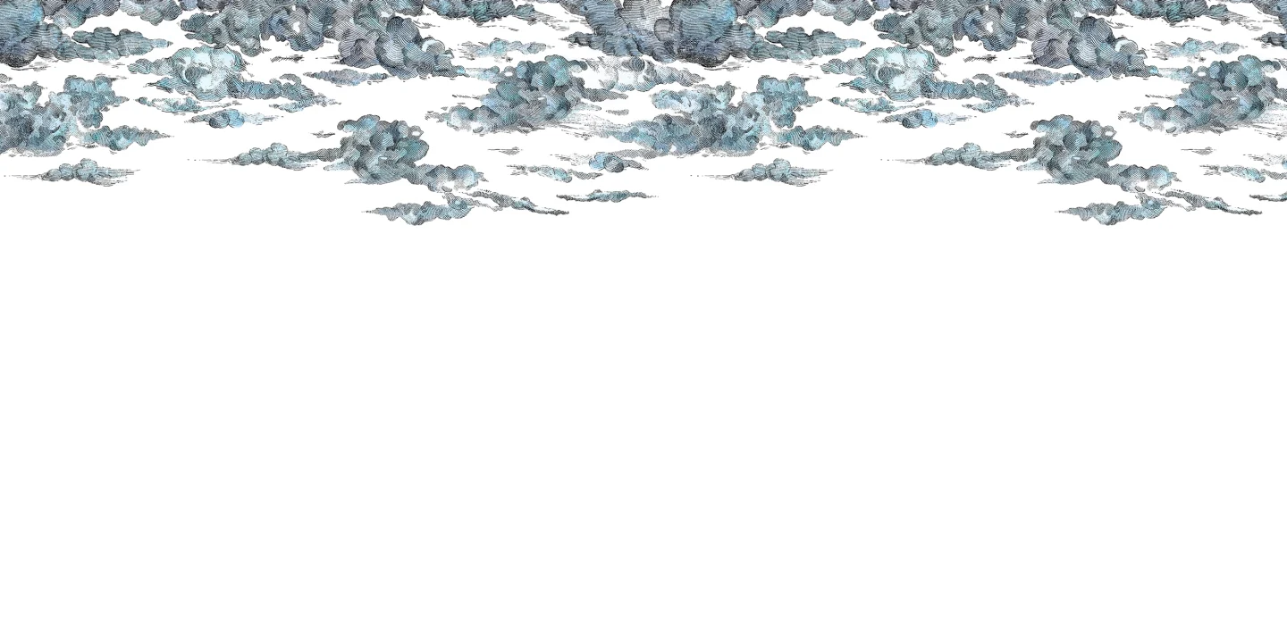 TOILE CLOUD MURAL ZA TAPETU