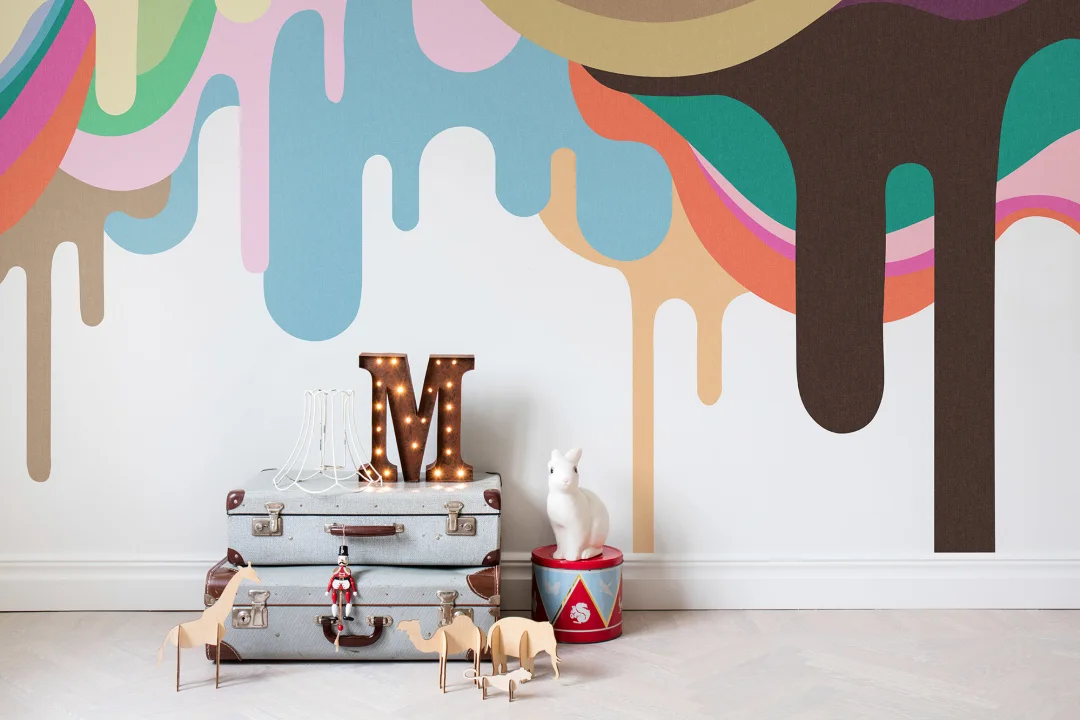 A WALL MURAL FOR THOSE WITH A SWEET TOOTH