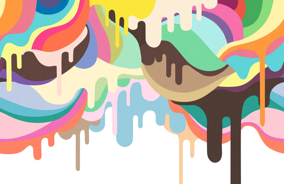 A WALL MURAL FOR THOSE WITH A SWEET TOOTH