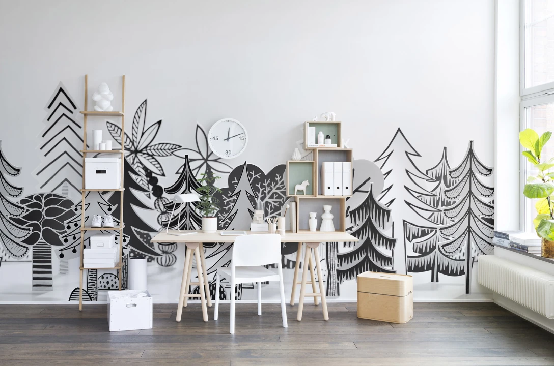 MINIMALISTIC 3D FOREST