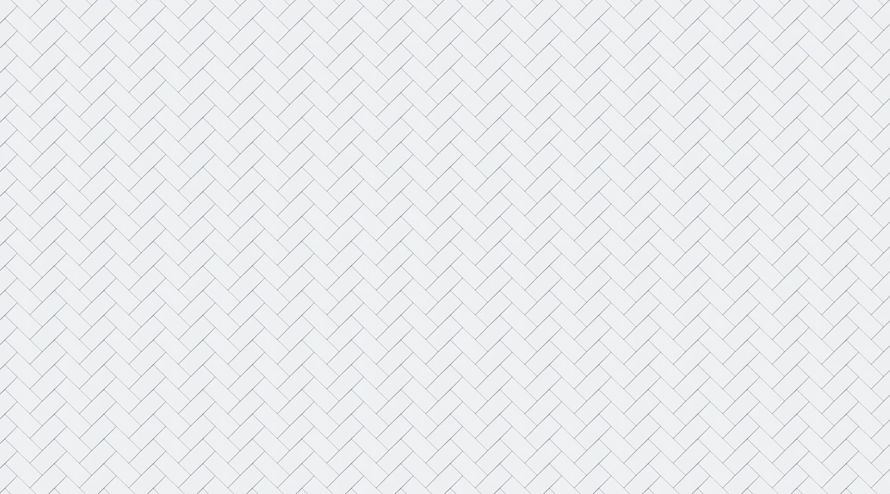 A wall mural with classic herringbone tiles