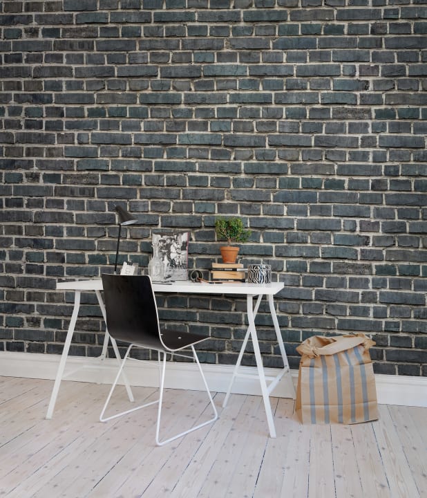 Unique brick wall