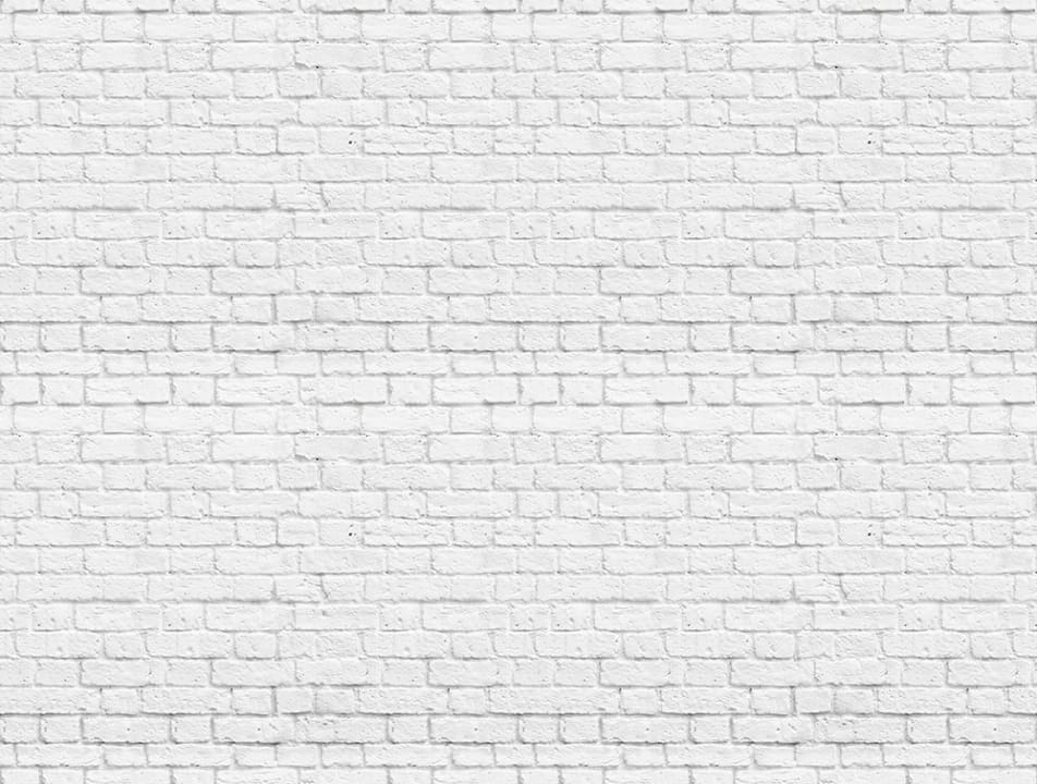 Stunning white brick wall
