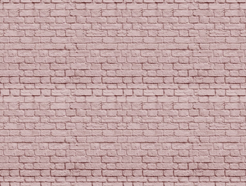 Le décor mural rose parfait