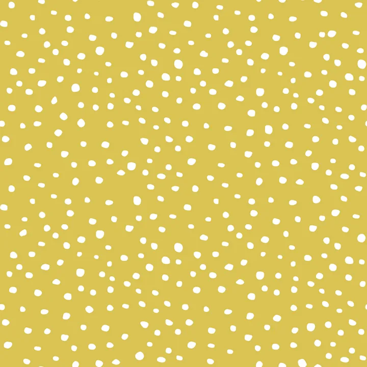Gelbe Pünktchen-Tapete