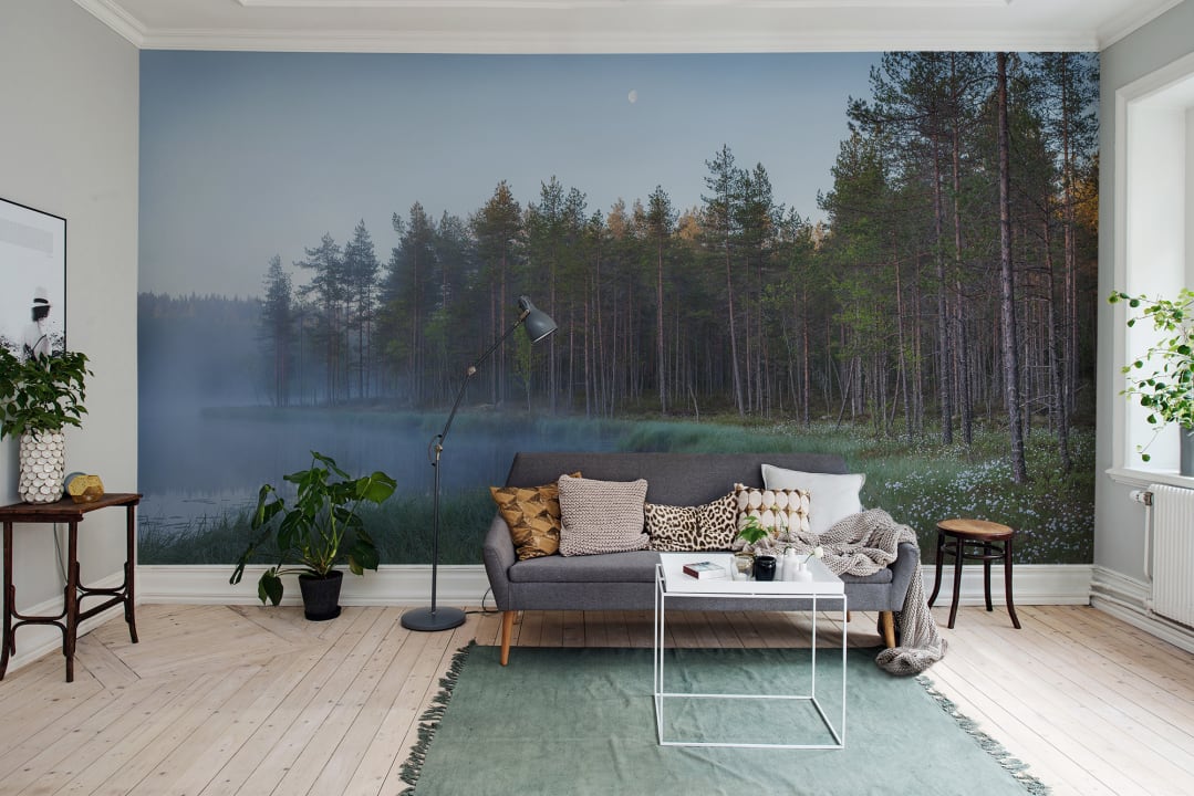 Midnatt i norra Sverige