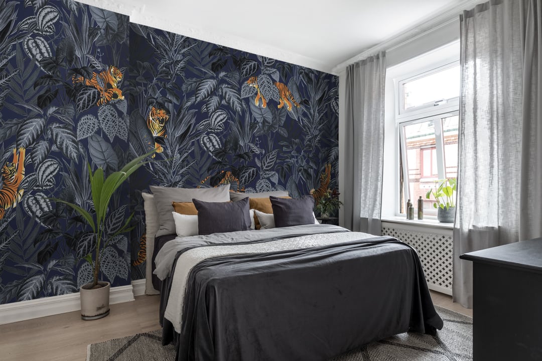 Papier peint chambre sauvage