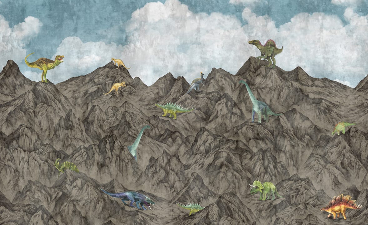 Dinosaurs rock! Literally.