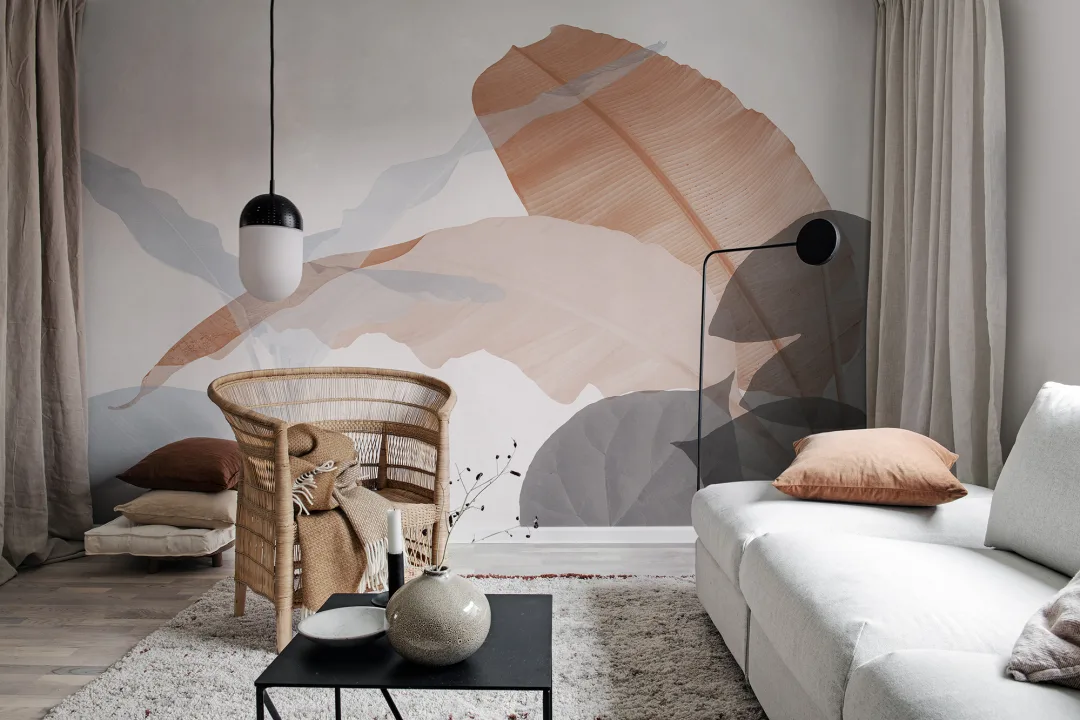 Wallpaper inspired by the natural balance of plants