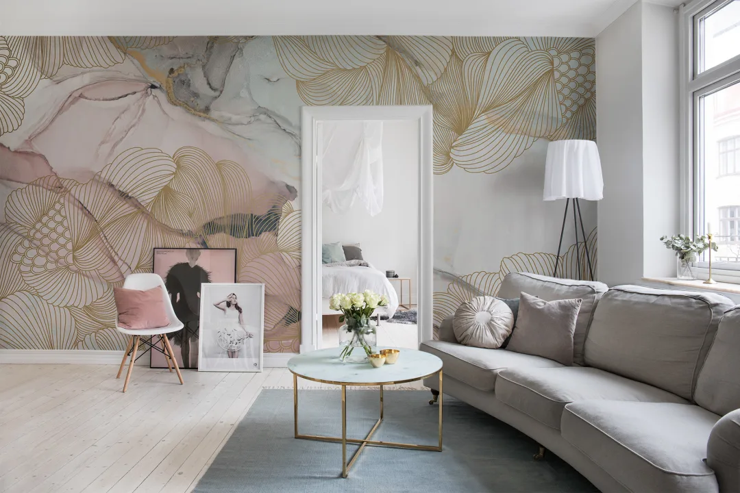 Luxurious marble wallpaper