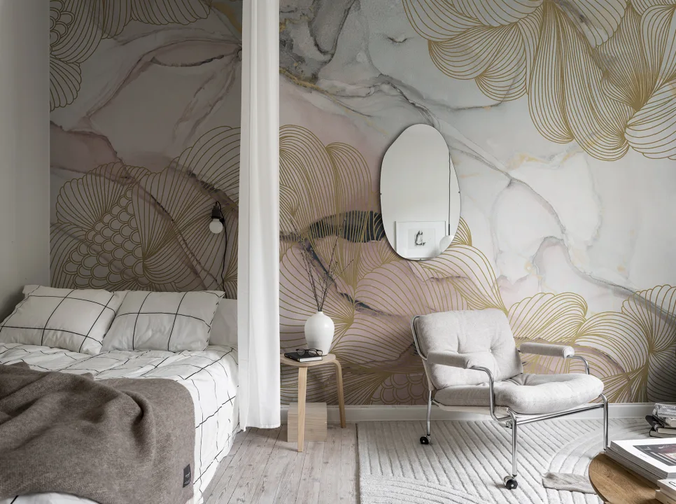 Luxurious marble wallpaper