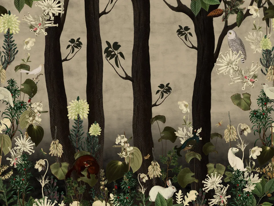 Wallpaper as a portal to another world