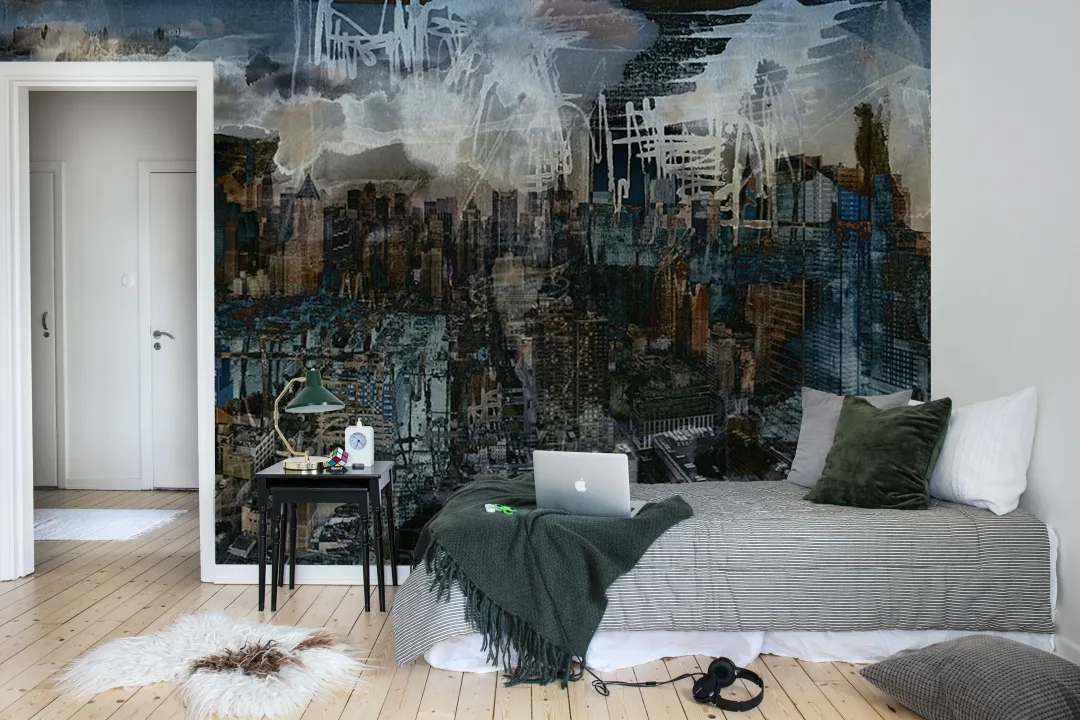 Creëer een dystopie met dit fotobehang